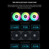 Lian Li Galahad II Lite 360 ARGB 360mm AIO CPU Liquid Cooler